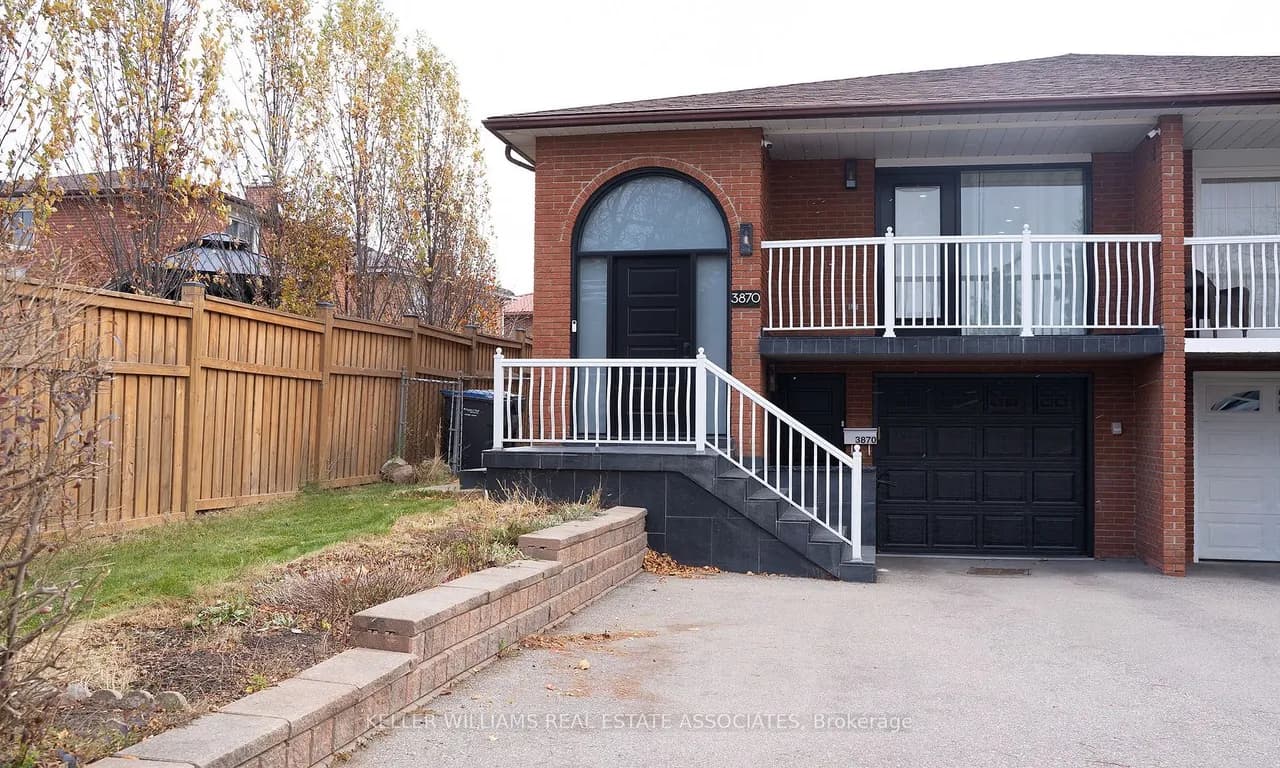 Semi-Detached 1 bedroom 1 bathroom at 3870 Midhurst Lane in Mississauga - MLS# W11881051