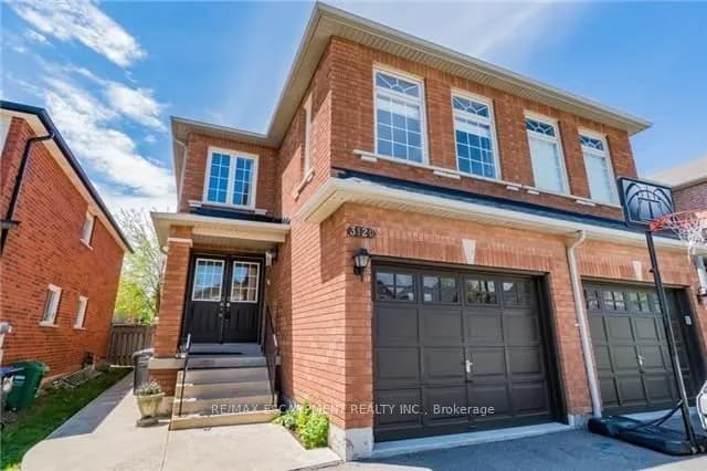 Semi-Detached 3 bedroom 3 bathroom at 3120 Wheatstone Ave in Mississauga - MLS# W9346832