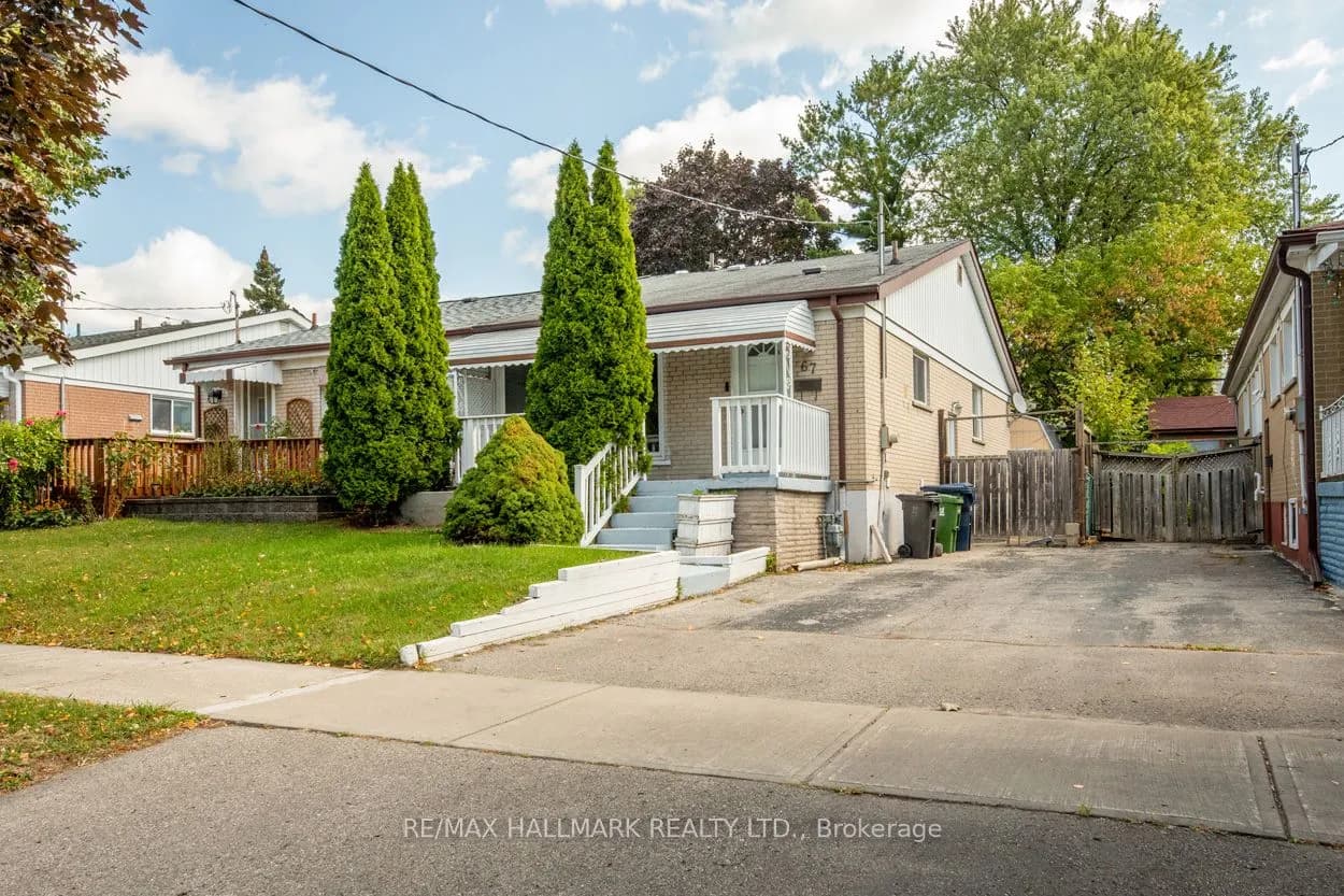 Semi-Detached 4 bedroom 2 bathroom at 67 Trinnell Boulevard in Toronto - MLS# E12601982