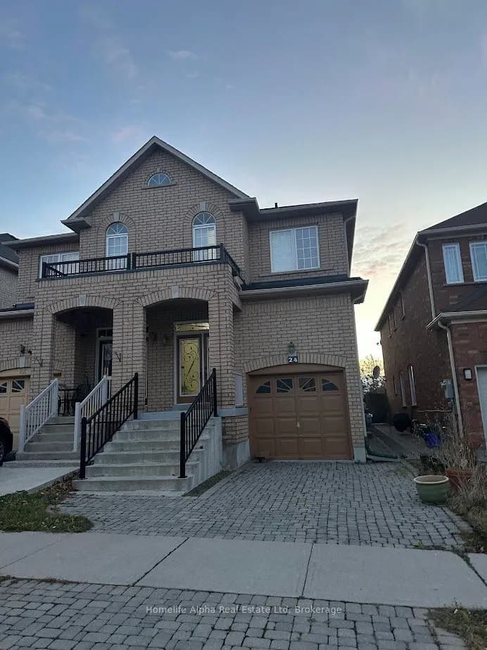 Semi-Detached 5 bedroom 4 bathroom at 24 Jack Monkman Crescent in Markham - MLS# N12581400
