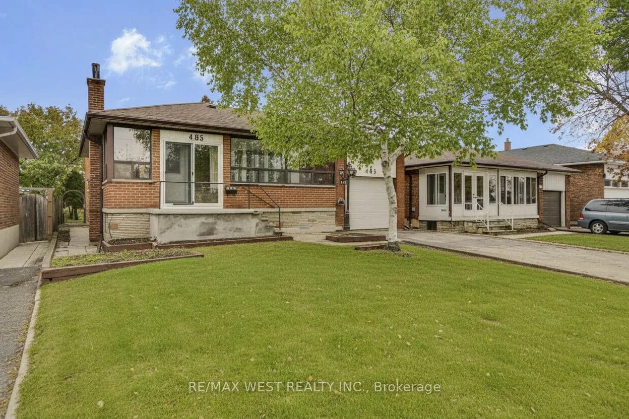 Detached 4 bedroom 2 bathroom at 485 Rathburn Road in Toronto - MLS# W12543032